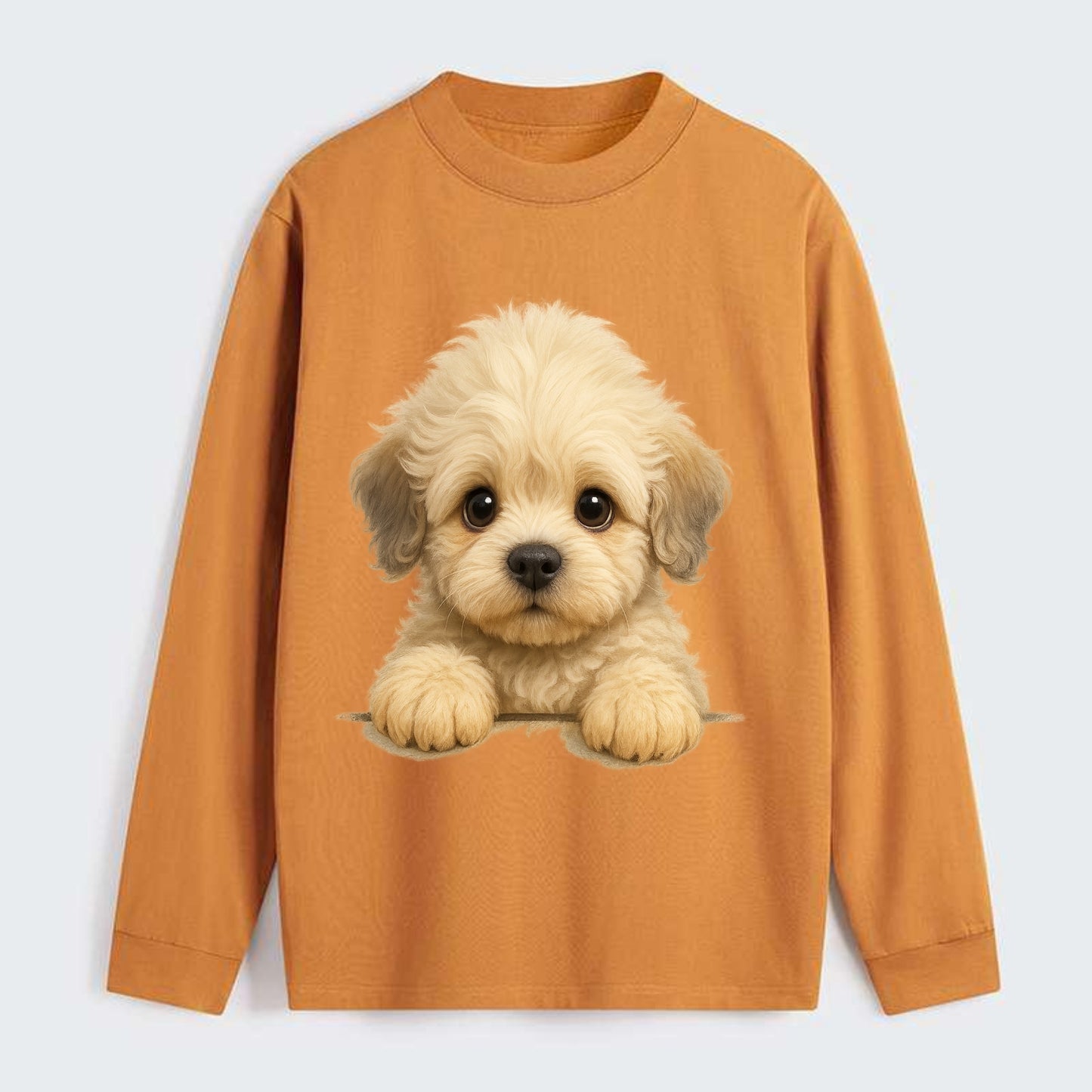 Dandie Dinmont Terrier  - Classic Long S - Classic Long Sleeve Shirt - Orange