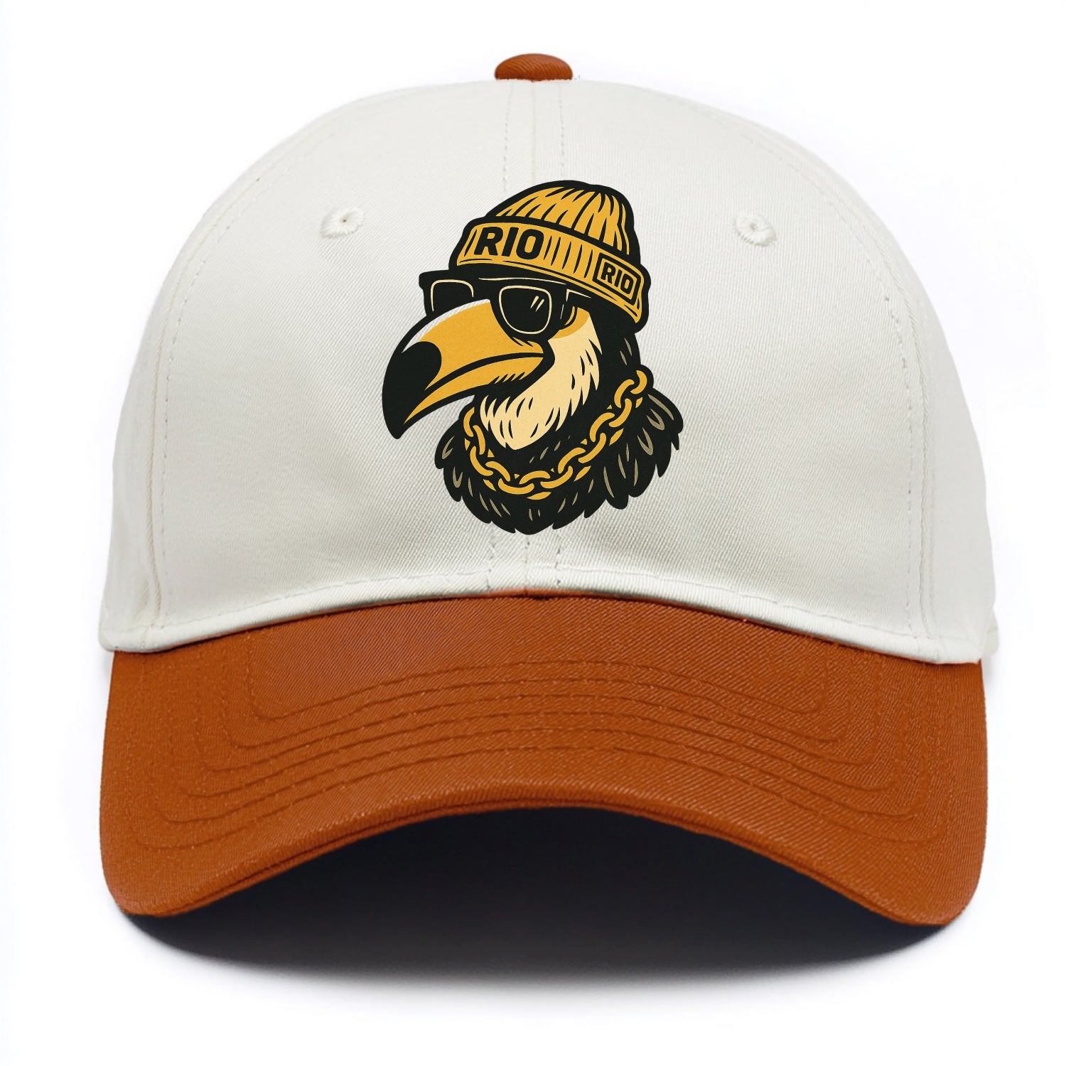 Rio Toucan - Two Tone Cap - Orange