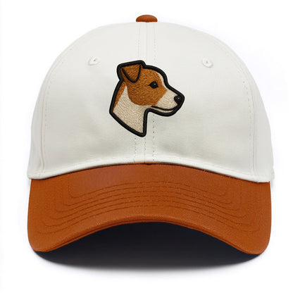Jack Russell Terrier - Modern small terr - Two Tone Cap - Orange