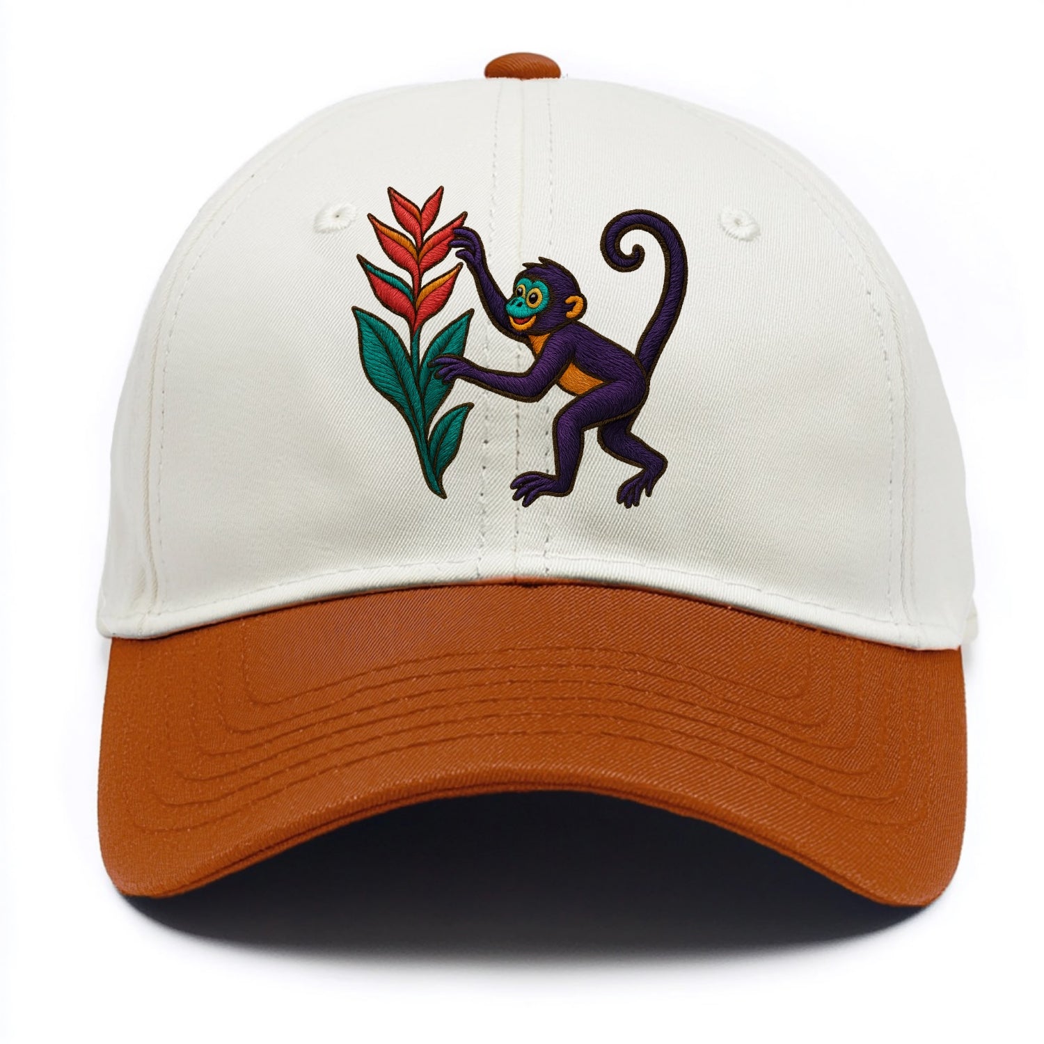 Spider Monkey - Two Tone Cap - Orange