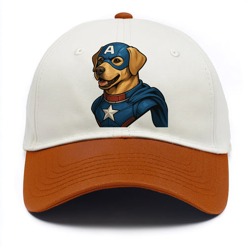Labrador Patriotic Hero  - Two Tone Cap