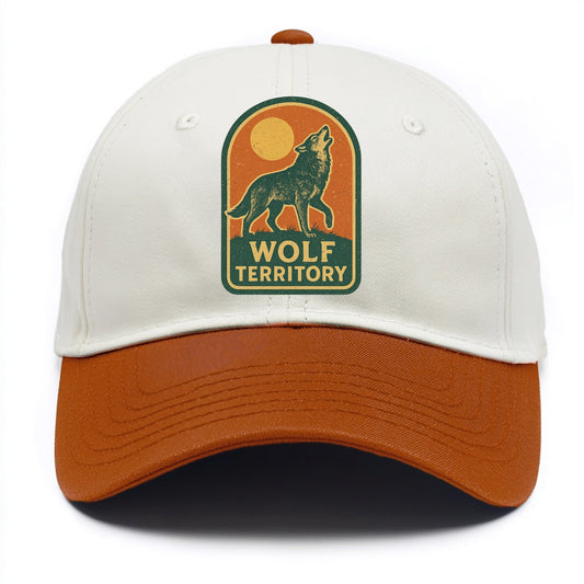 Wolf Territory Marking  - Two Tone Cap - Orange