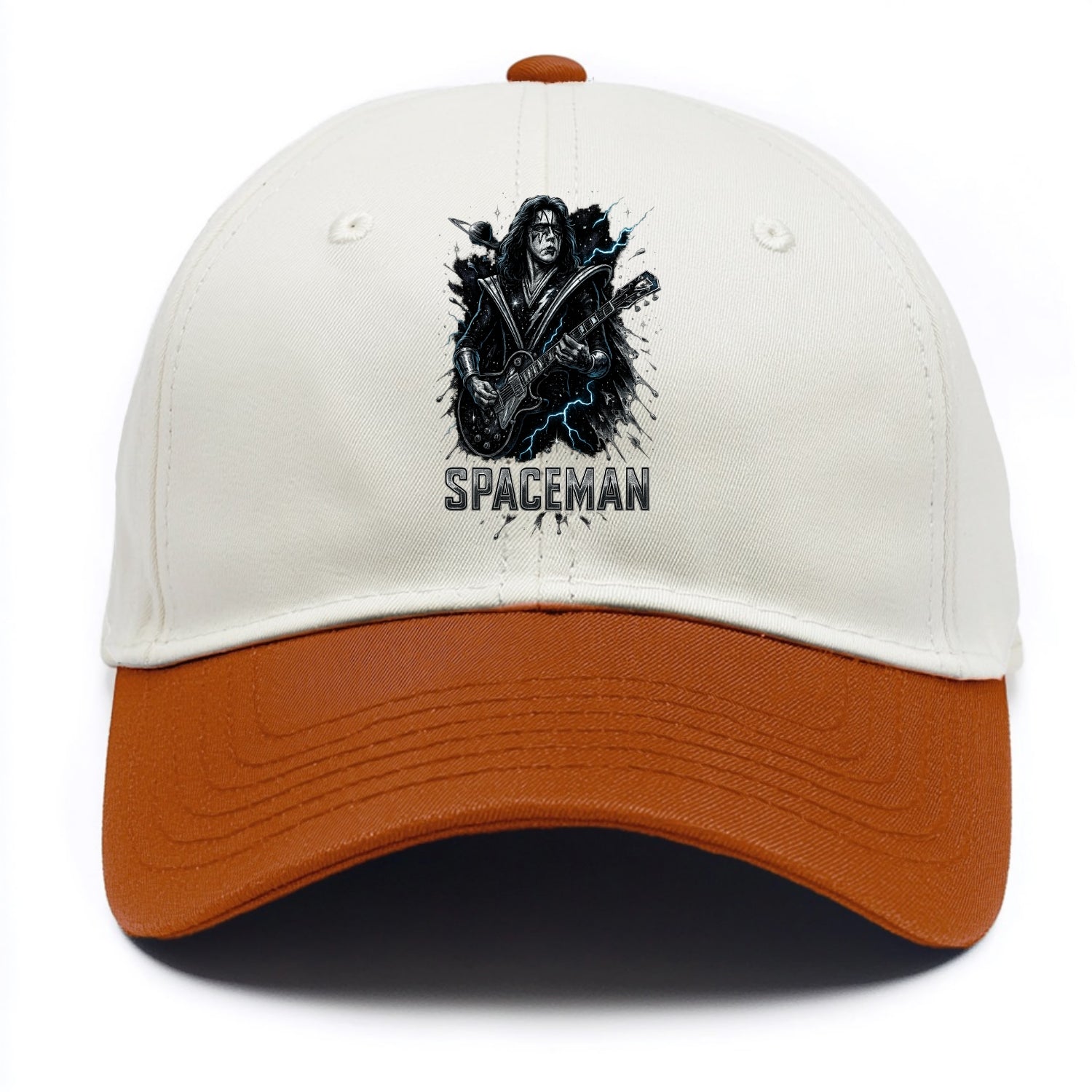 Silver Splash - Two Tone Cap - Orange