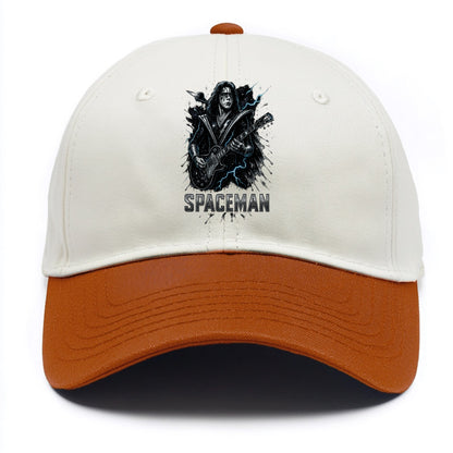 Silver Splash - Two Tone Cap - Orange