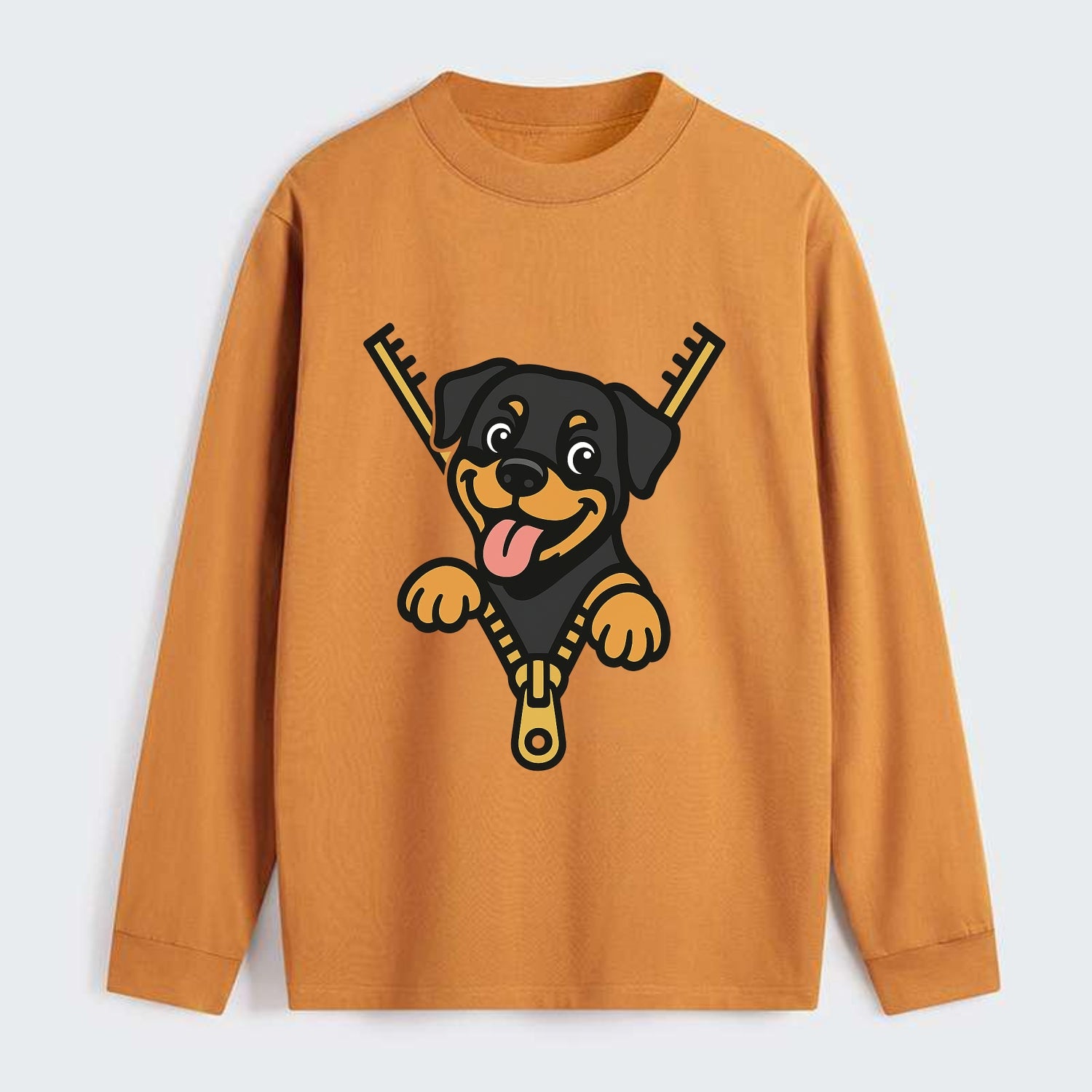 Rottweiler - Classic Long Sleeve Shirt - Orange