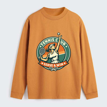 Ace in Motion - Classic Long Sleeve Shirt - Orange