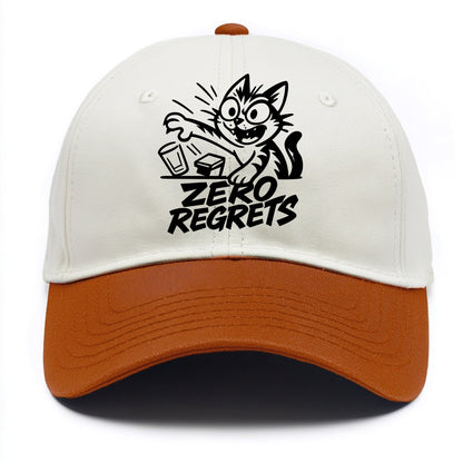 Chaos Gremlin Cat - Two Tone Cap - Orange