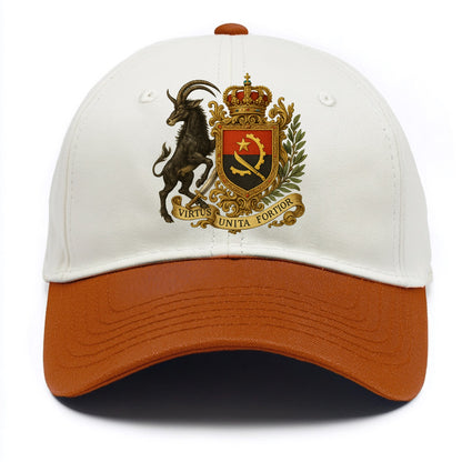 Angola Giant Sable Emblem  - Two Tone Cap - Orange