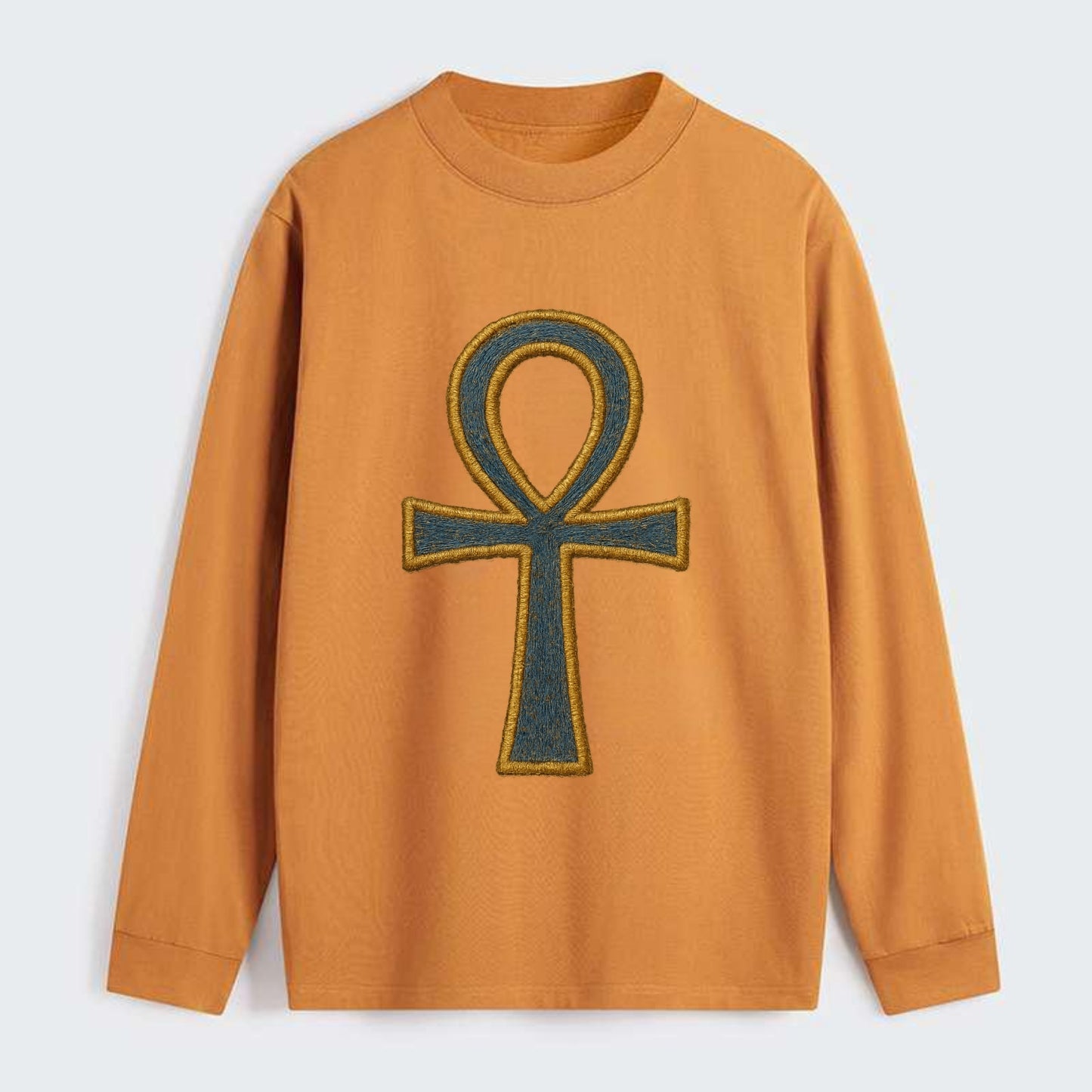 Ankh - Classic Long Sleeve Shirt - Orange