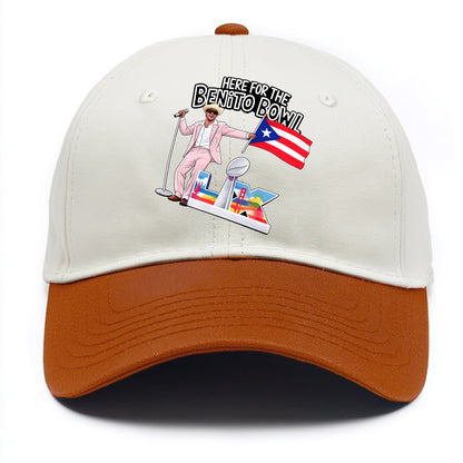 Here For The Bento Bowl - Two Tone Cap - Orange