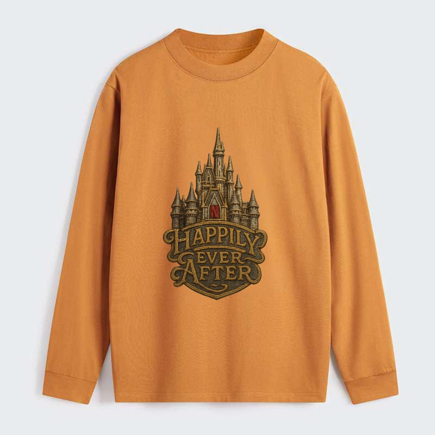 Happily Ever After  - Classic Long Sleeve Shirt - Orange