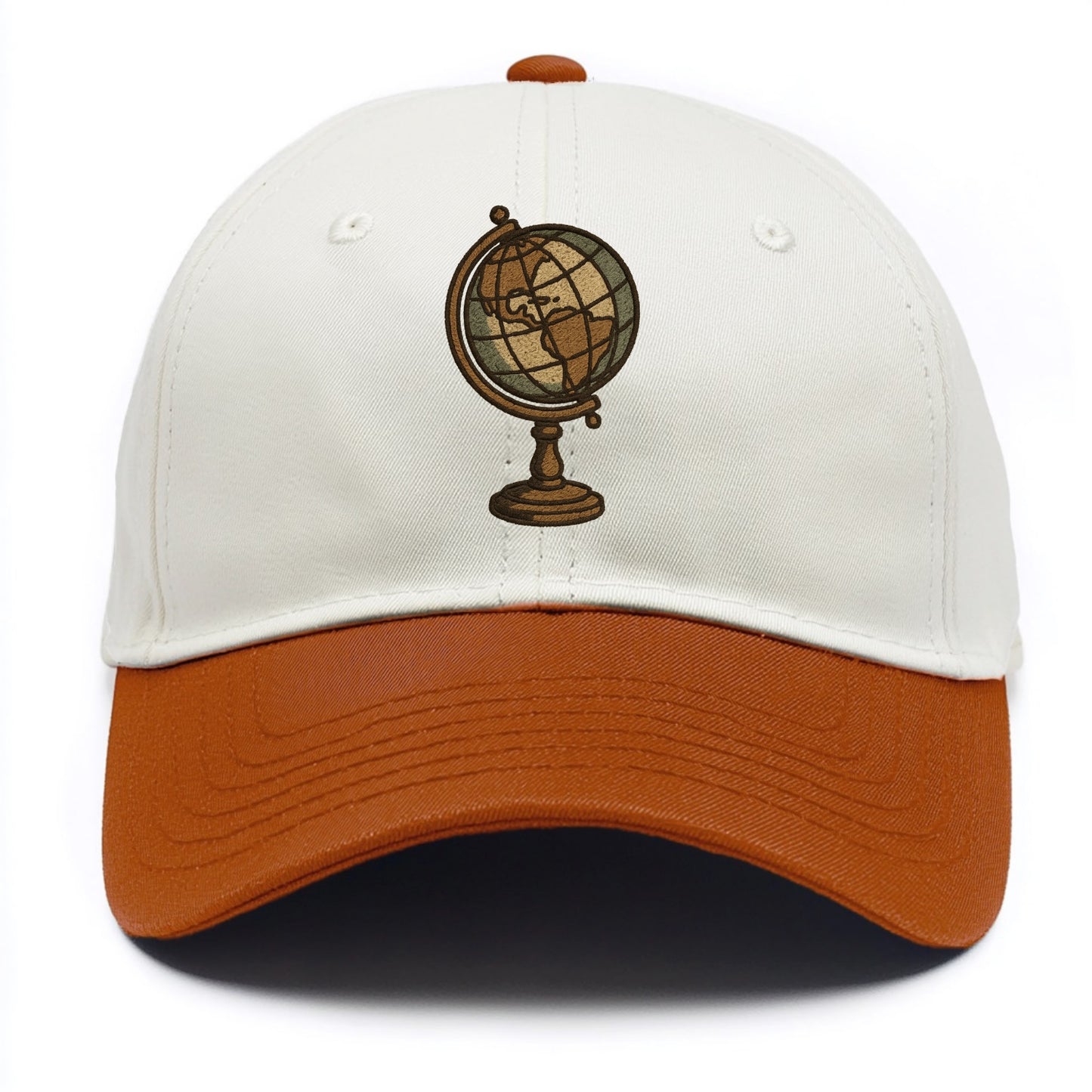 Globe  - Two Tone Cap - Orange