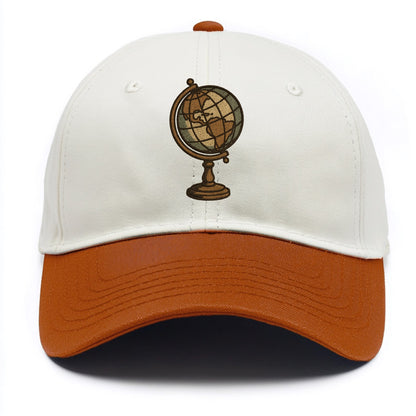 Globe  - Two Tone Cap - Orange