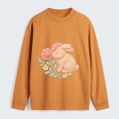 Peach Bunny - Classic Long Sleeve Shirt - Orange