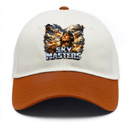 Sky Masters - Two Tone Cap - Orange