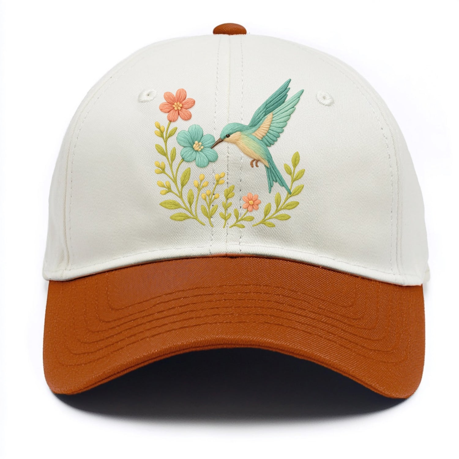 Mint Bee-Eater - Two Tone Cap - Orange