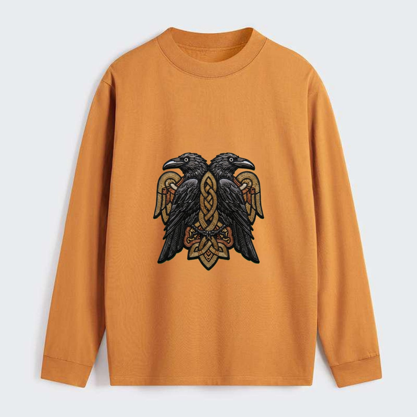 Odin's Ravens - Classic Long Sleeve Shirt - Orange