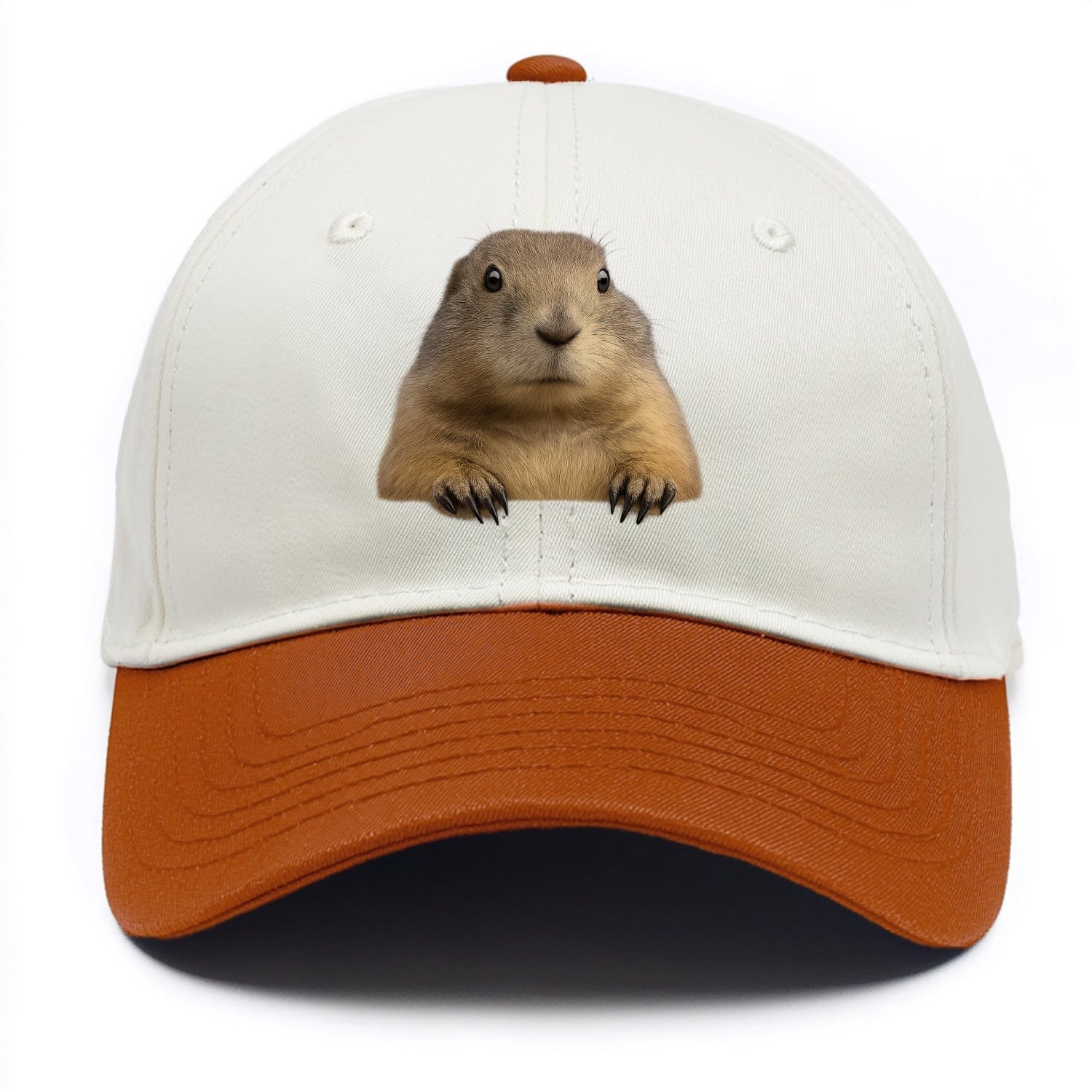 Prairie Dog  - Two Tone Cap - Orange