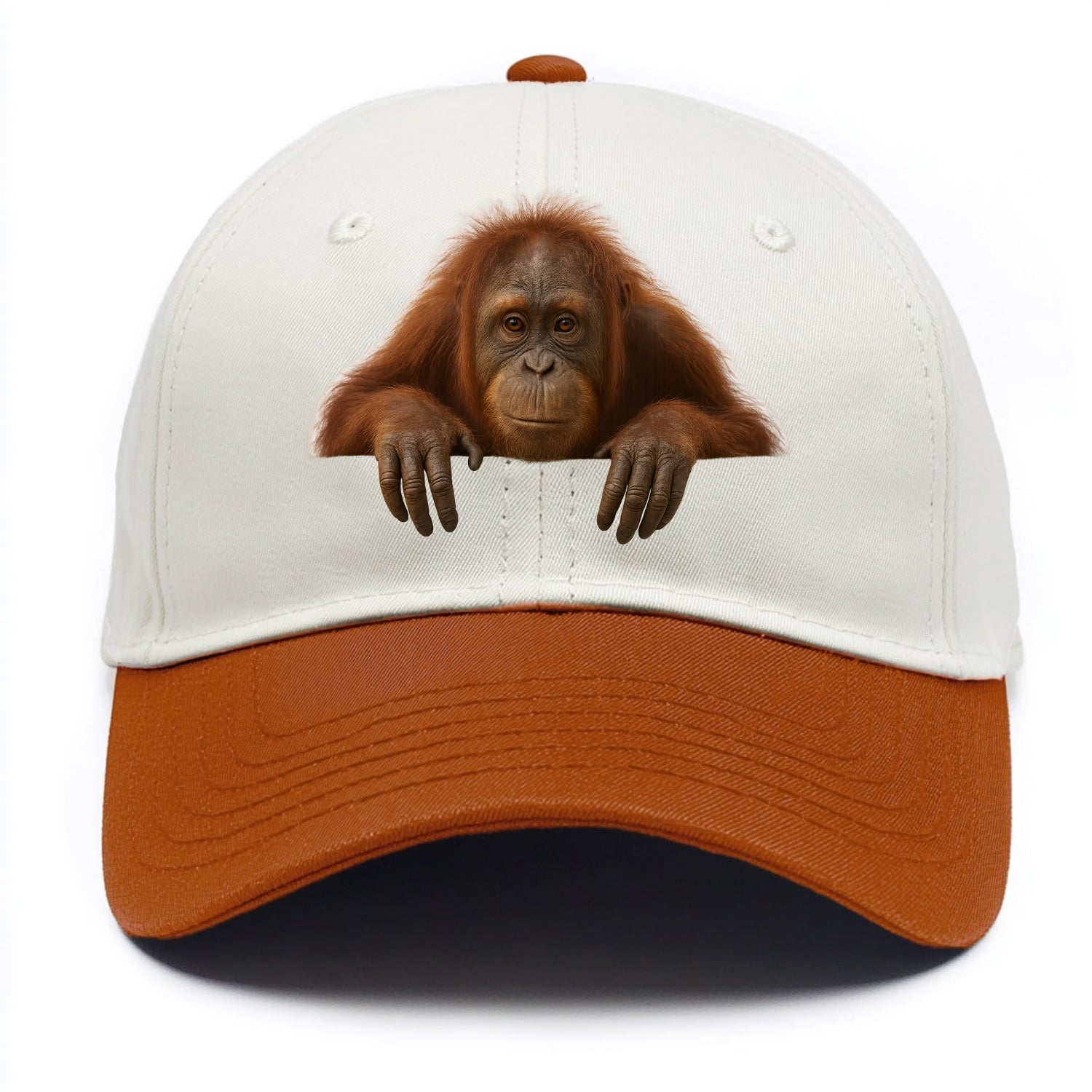 Orangutan  - Two Tone Cap - Orange