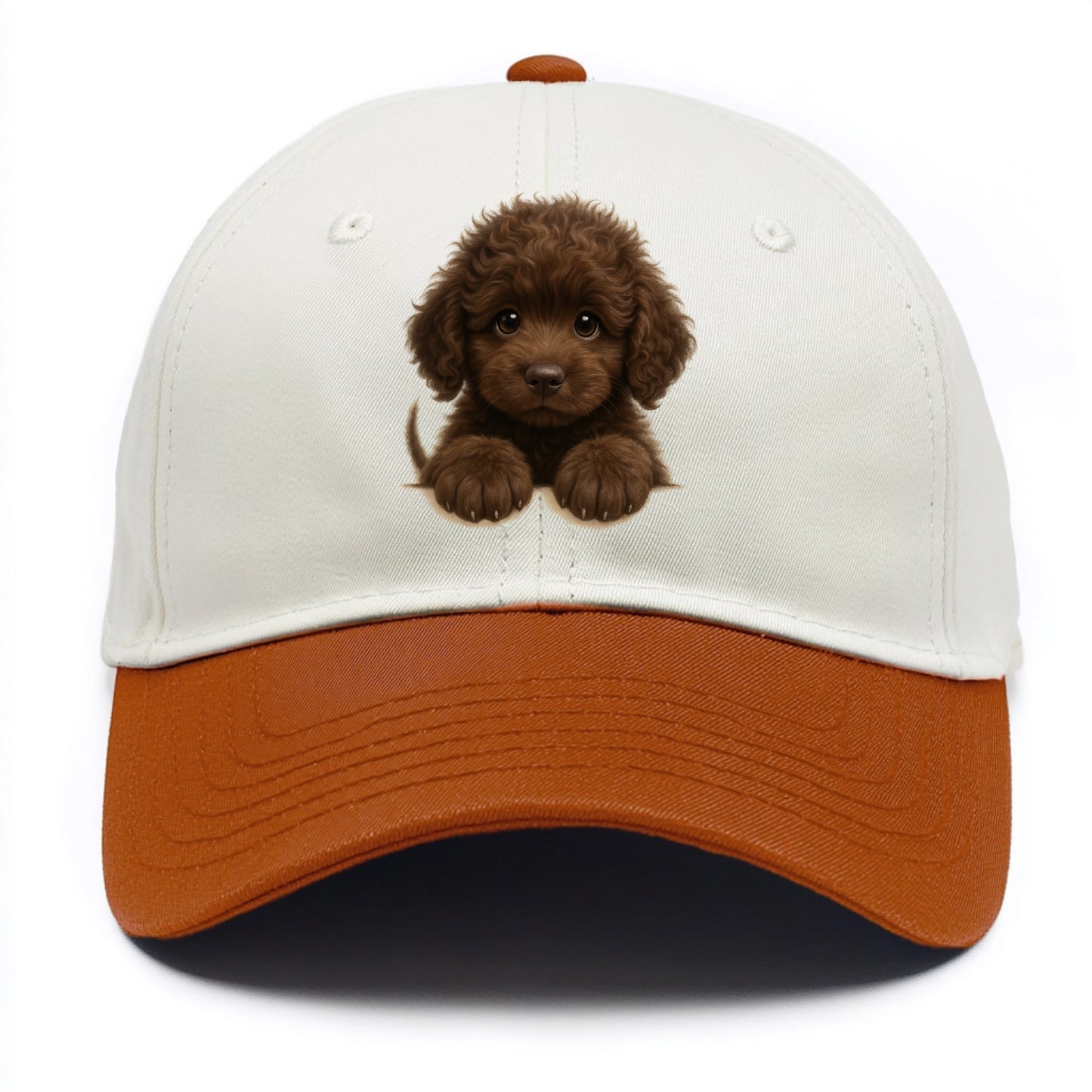 Irish Water Spaniel  - Two Tone Cap - Orange