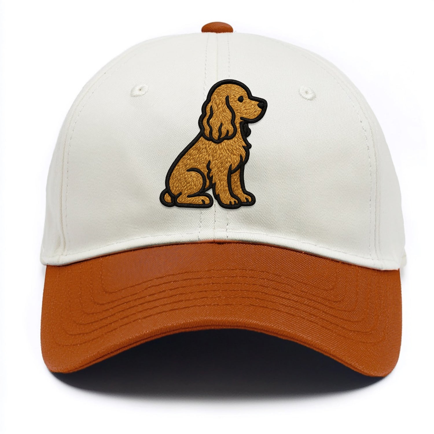 Cocker Spaniel - Contemporary spaniel de - Two Tone Cap - Orange