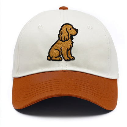 Cocker Spaniel - Contemporary spaniel de - Two Tone Cap - Orange