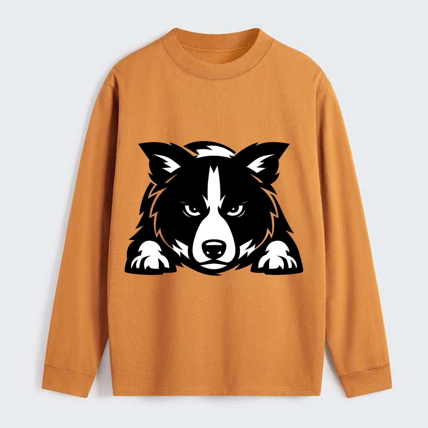 Focused Loyalty - Classic Long Sleeve Shirt - Orange