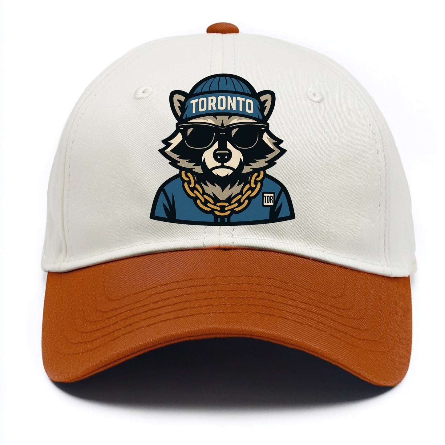 Toronto Raccoon - Two Tone Cap - Orange
