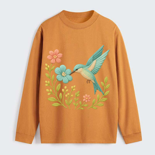 Mint Bee-Eater - Classic Long Sleeve Shirt - Orange