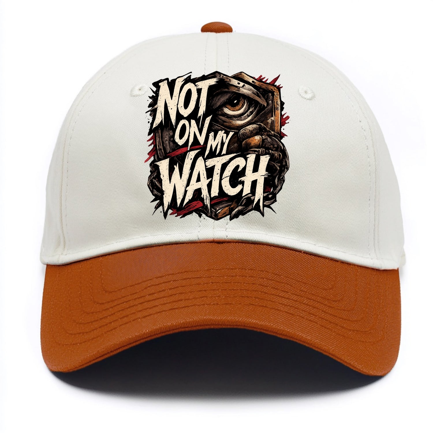 Not On My Watch - Two Tone Cap - Orange