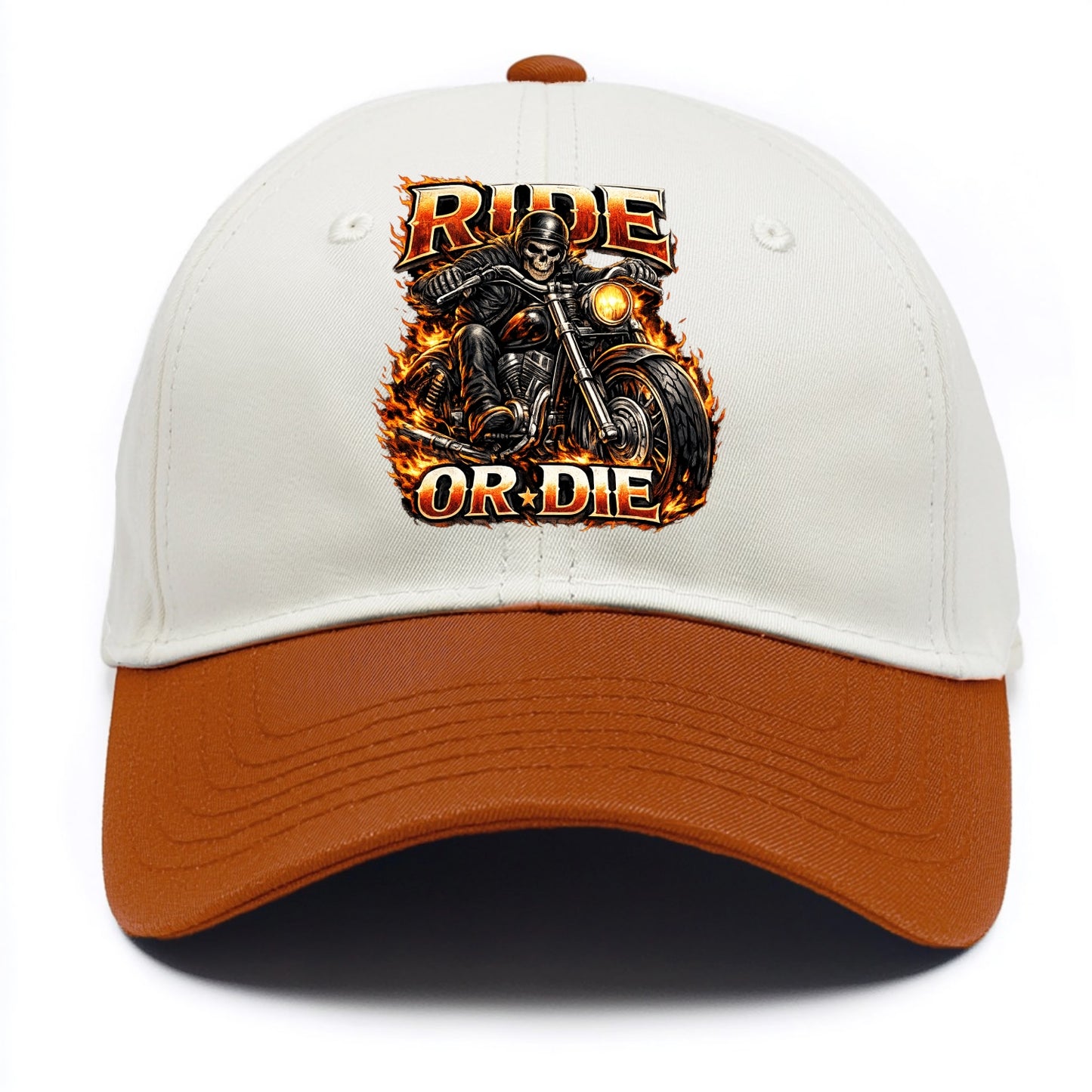 Ride Or Die - Two Tone Cap - Orange