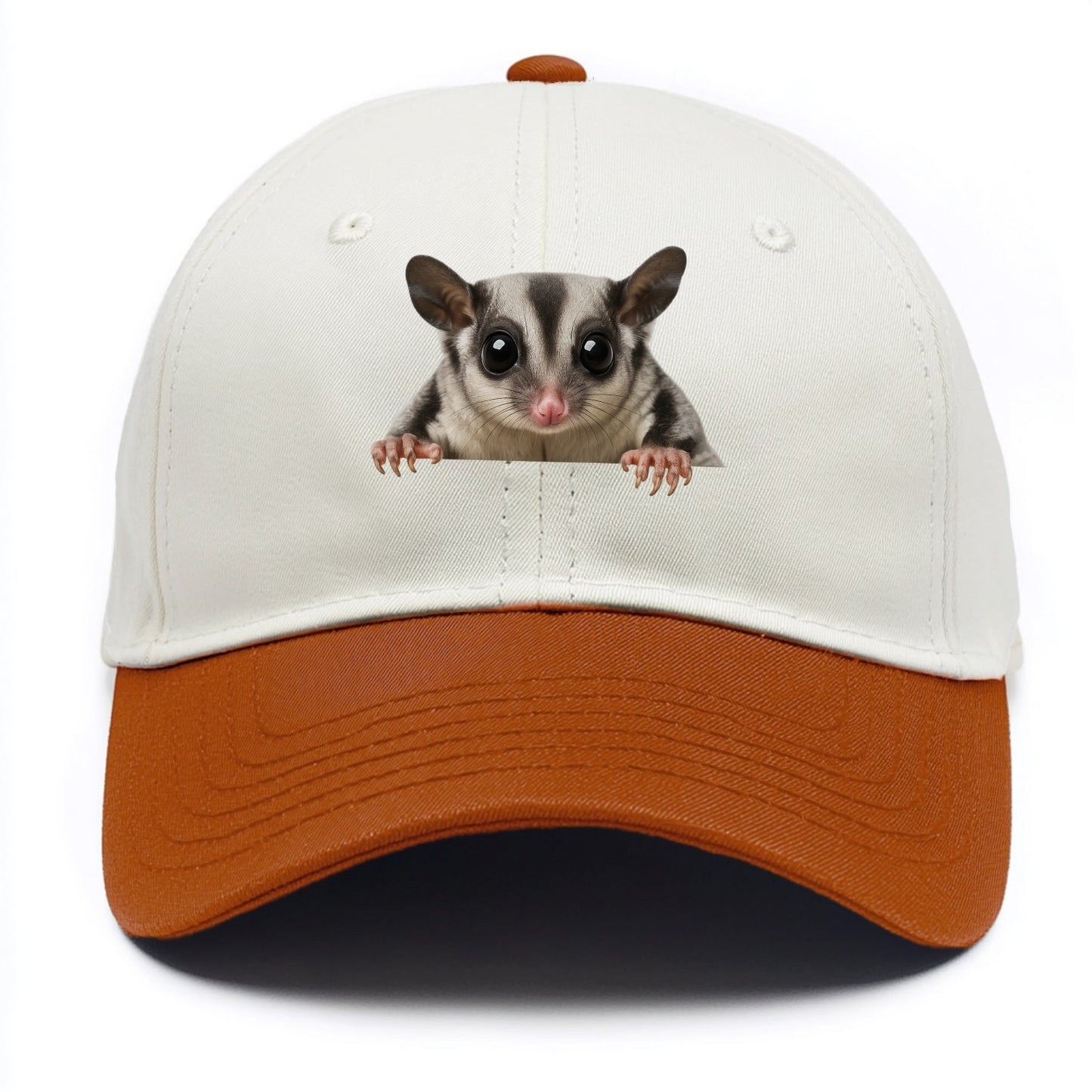 Sugar Glider  - Two Tone Cap - Orange