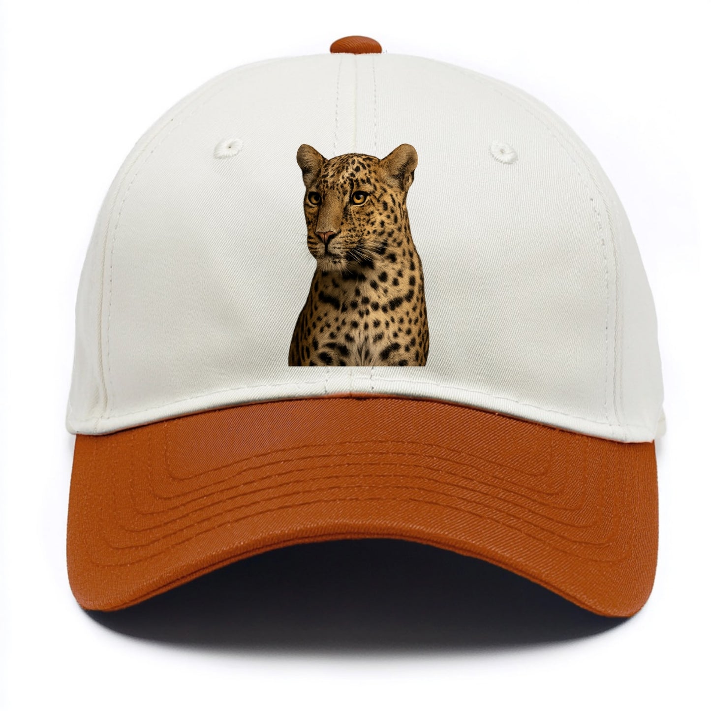 Leopard  - Two Tone Cap - Orange