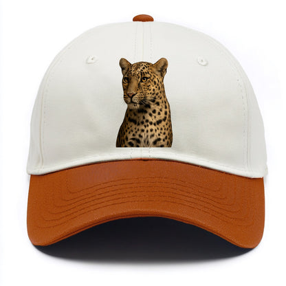 Leopard  - Two Tone Cap - Orange