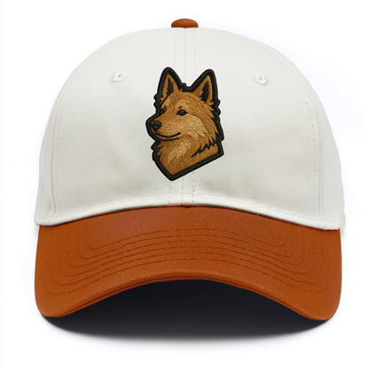 Icelandic Sheepdog - Trendy Iceland spit - Two Tone Cap - Orange