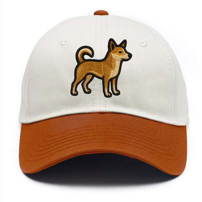 Norwegian Lundehund - Modern puffin hunt - Two Tone Cap - Orange