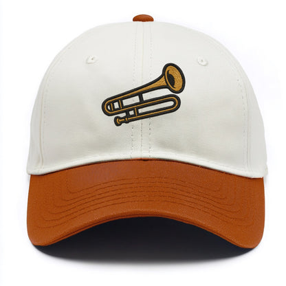 Trombone  - Two Tone Cap - Orange