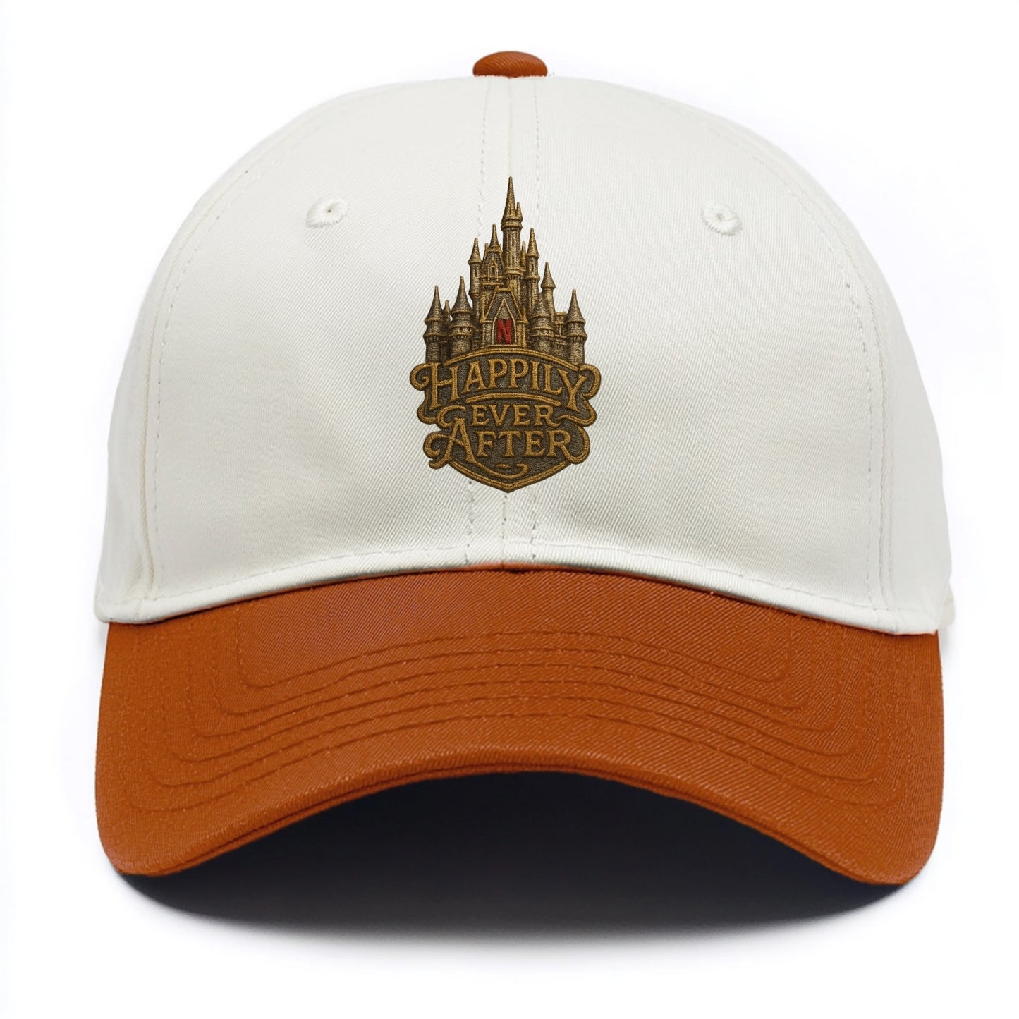 Happily Ever After  - Two Tone Cap - Orange