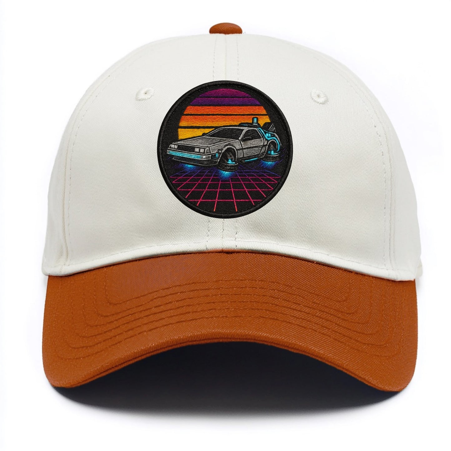 Retro Future - Two Tone Cap - Orange