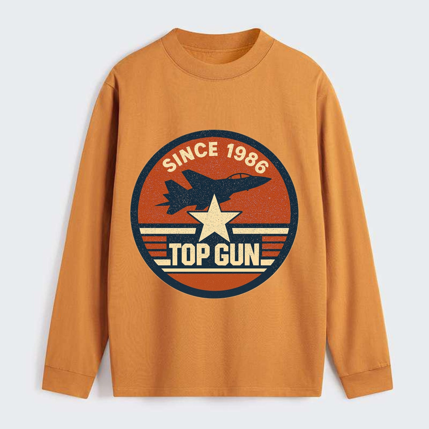 Top Gun Since 1986 - Classic Long Sleeve Shirt - Orange