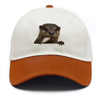 River Otter  - Two Tone Cap - Orange