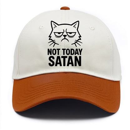 Monday Mood Cat - Two Tone Cap - Orange