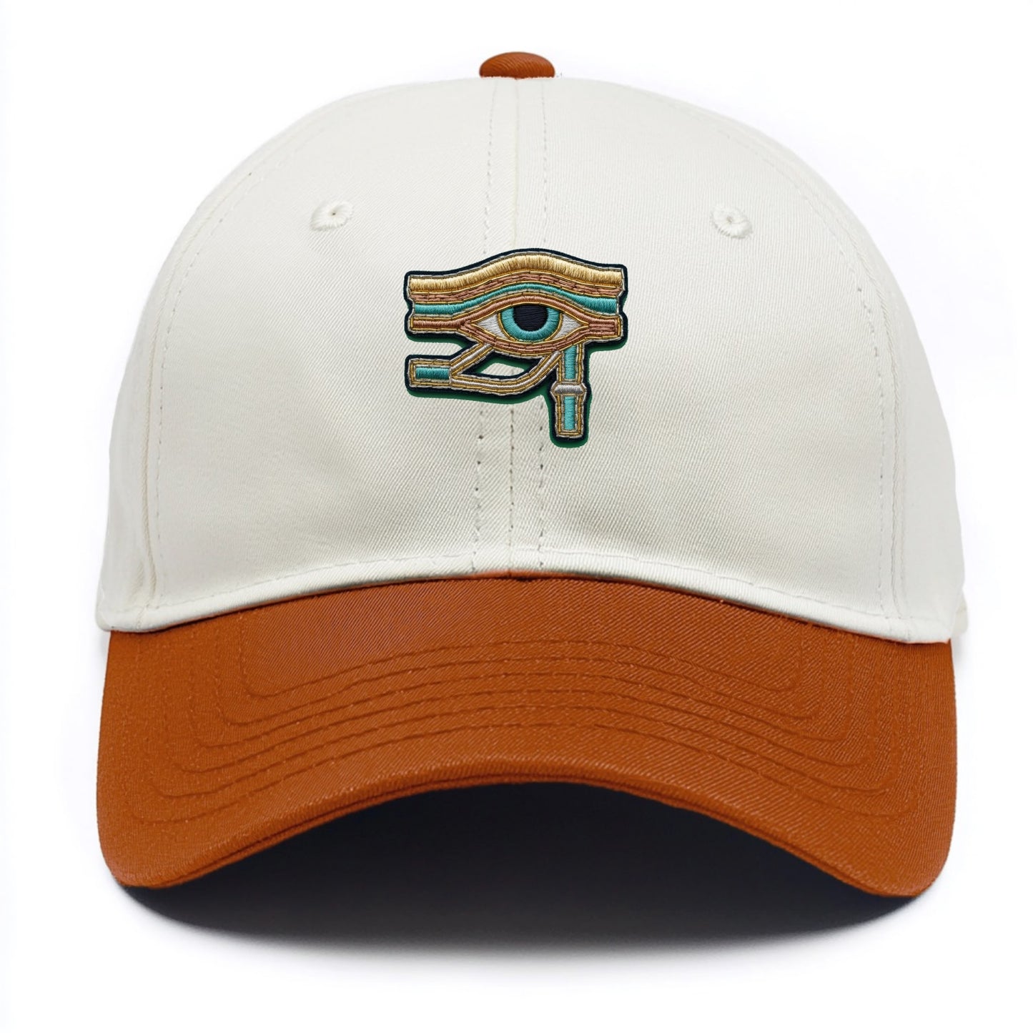 Eye of Horus - Two Tone Cap - Orange