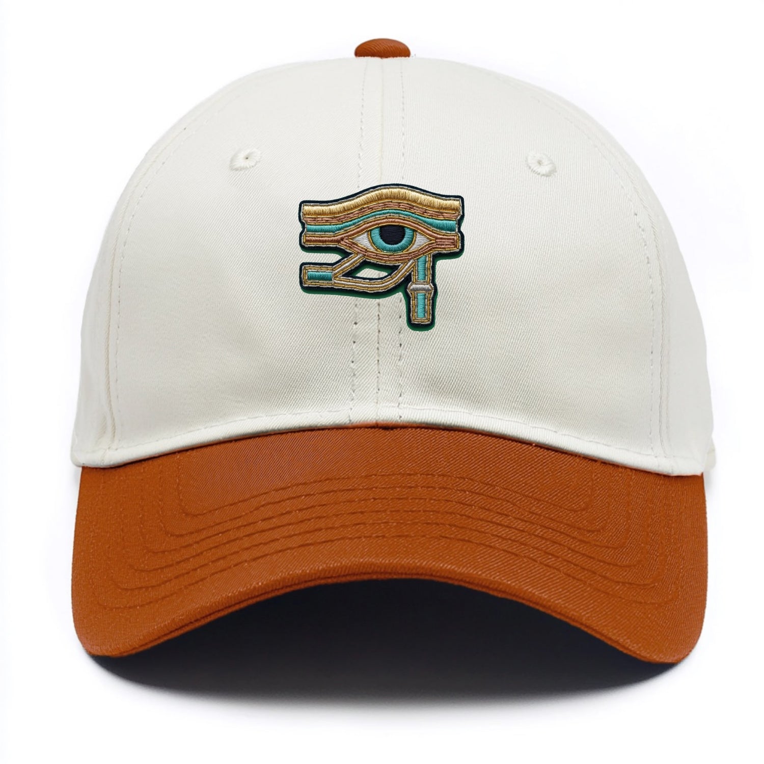Eye of Horus - Two Tone Cap - Orange
