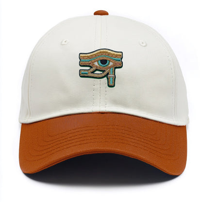 Eye of Horus - Two Tone Cap - Orange
