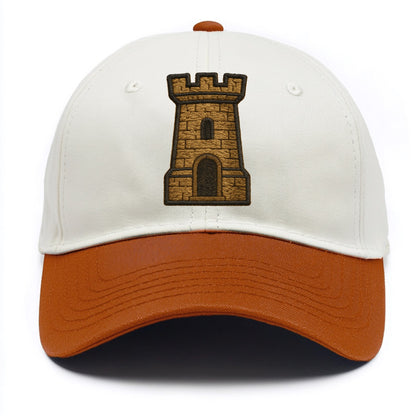 Castle Tower  - Two Tone Cap - Orange