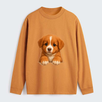 Nova Scotia Duck Tolling Retriever  - Cl - Classic Long Sleeve Shirt - Orange