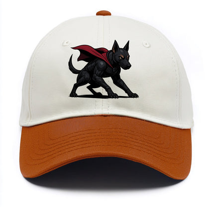 Belgian Malinois Black Panther  - Two Tone Cap - Orange