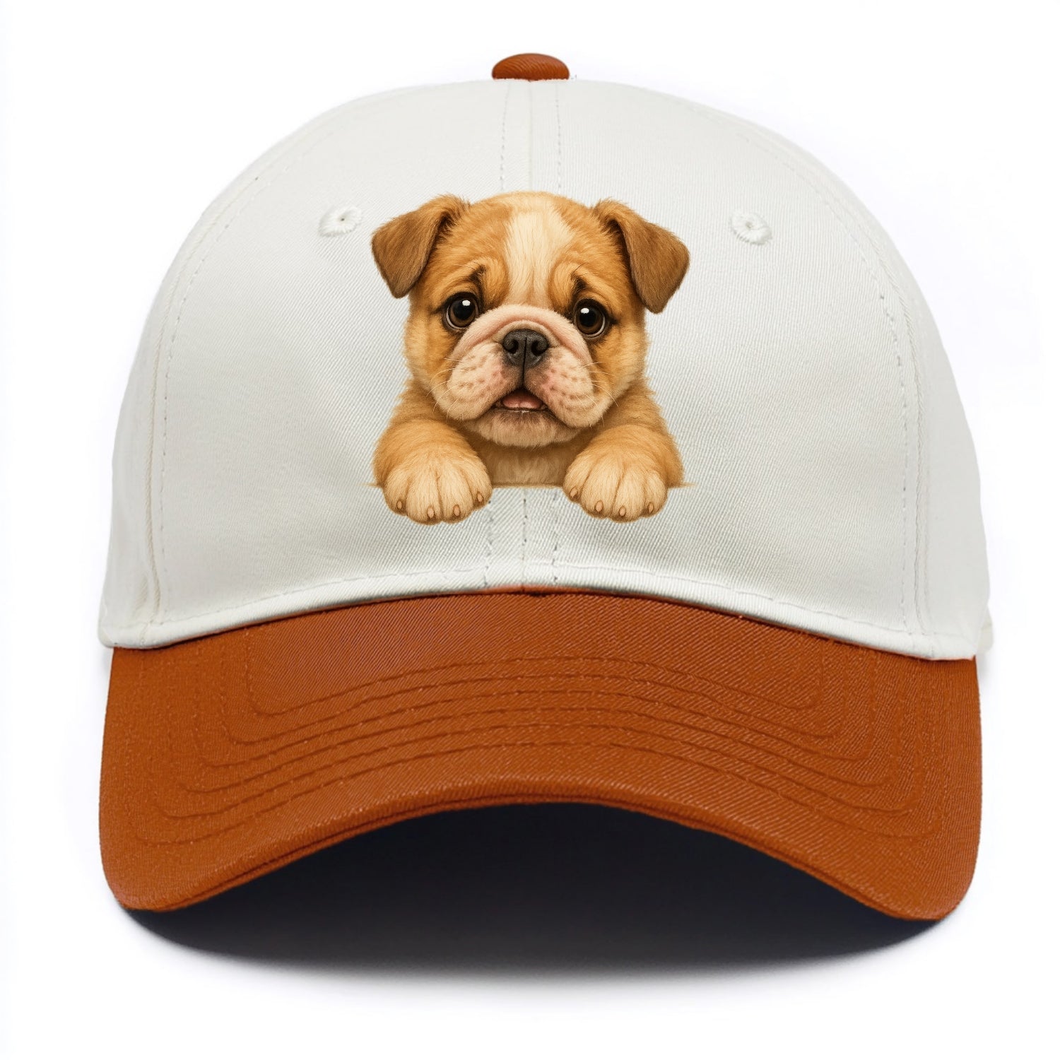 Bulldog  - Two Tone Cap - Orange