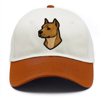 American Staffordshire Terrier - Modern - Two Tone Cap - Orange